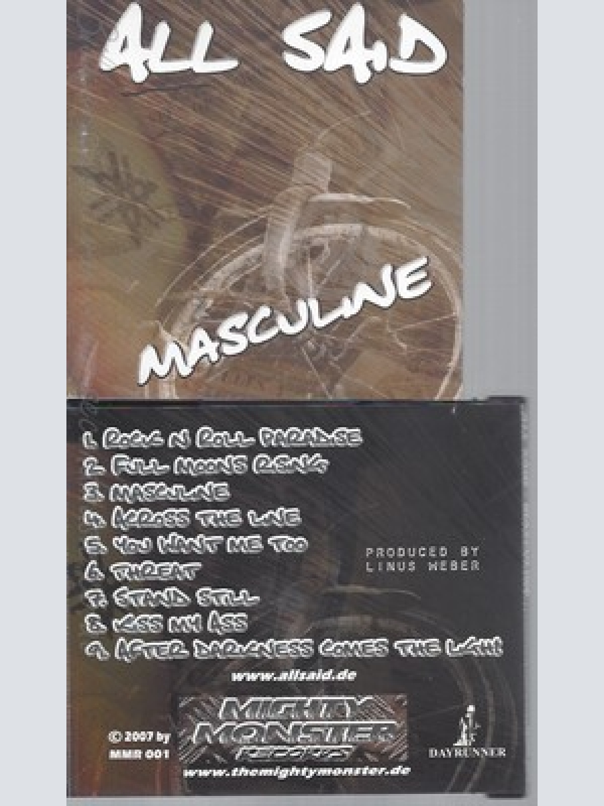 CD--ALL SAID --MASCULINE