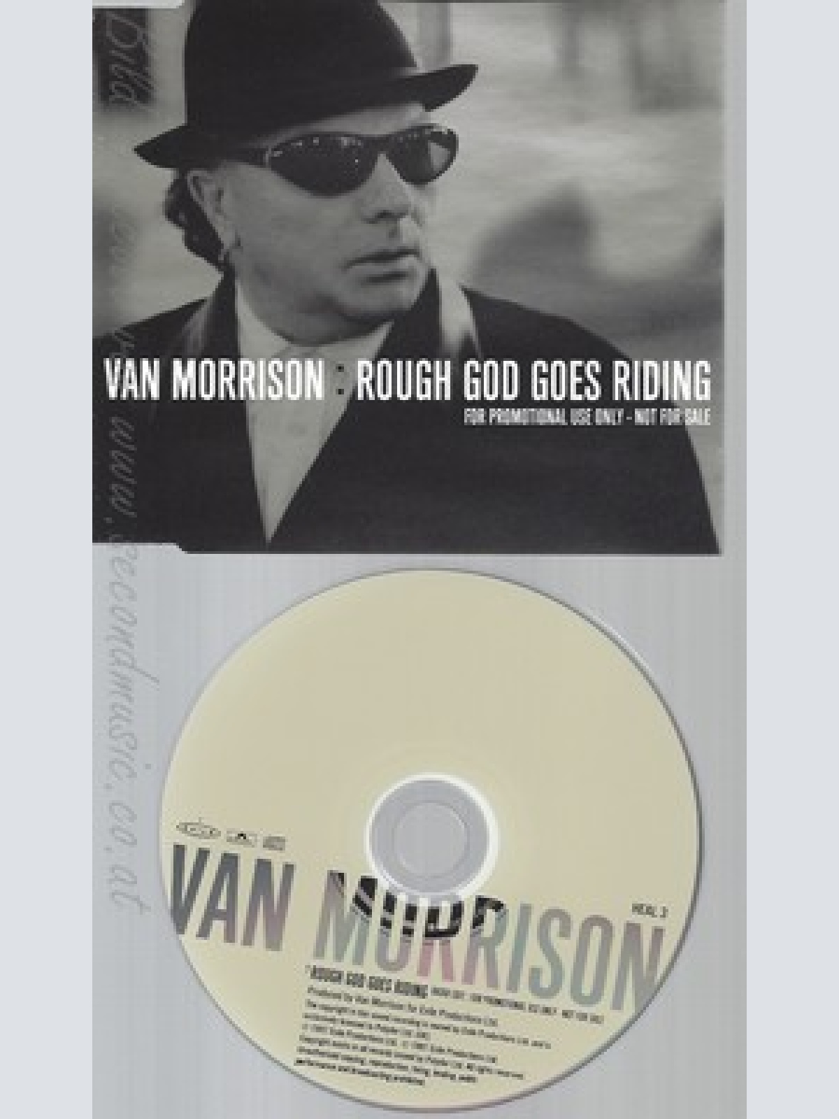 CD--VAN MORRISON--ROUGH GOD GOES RIDING--PROMO