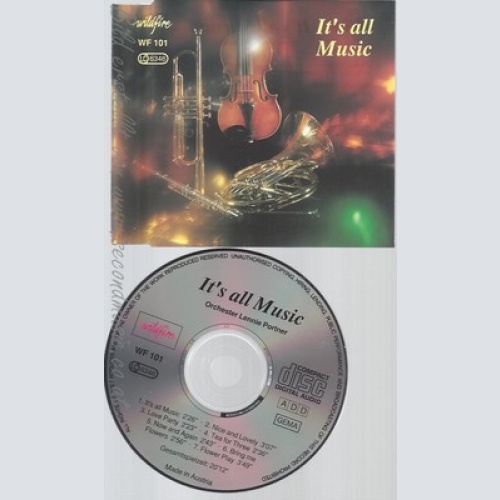 CD--ORCHESTER LENNIE PORTNER--IT'S ALL MUSIC