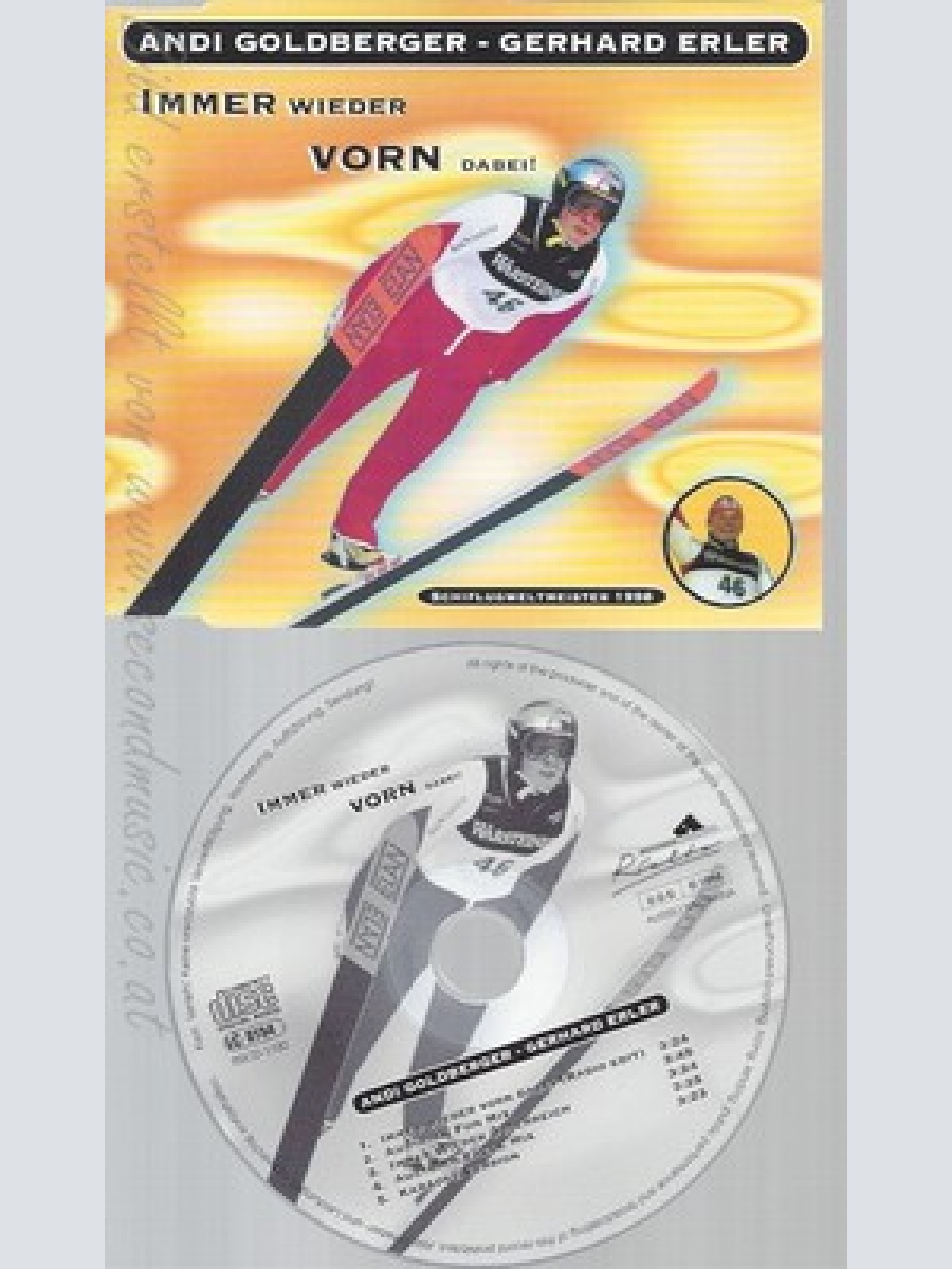 CD--ANDI GOLDBERGER--GERHARD ERLER--IMMER VORN DABEI--