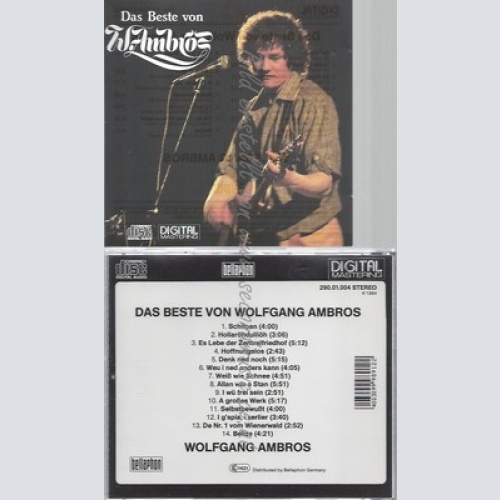 CD--WOLFGANG AMBROS / WOLFGANG AMBROS -- -- DAS BESTE