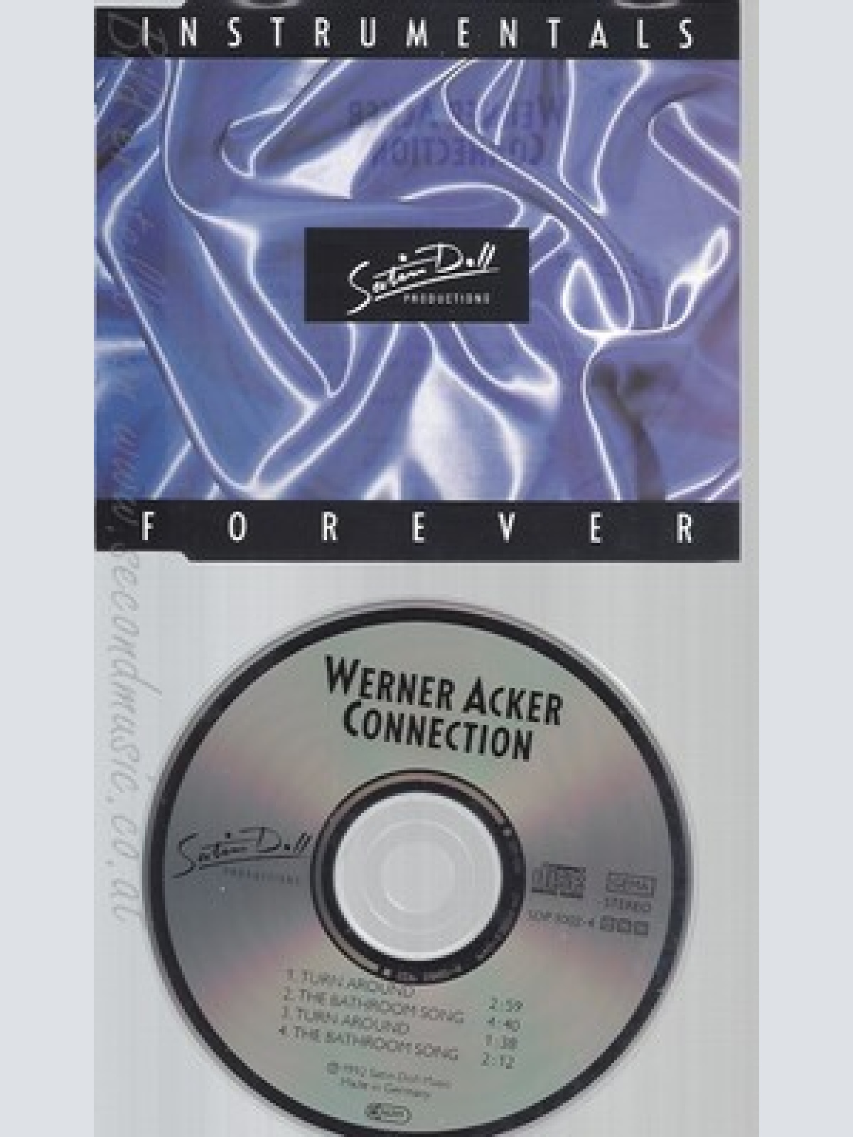 CD--WERNER ACKER CONNECTION--INSTRUMENTALS FOREVER