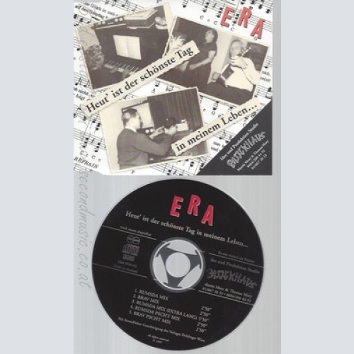 CD--ERA--HEUT IST DER SCHÖNSTE TAG IN MEINEM LEBEN