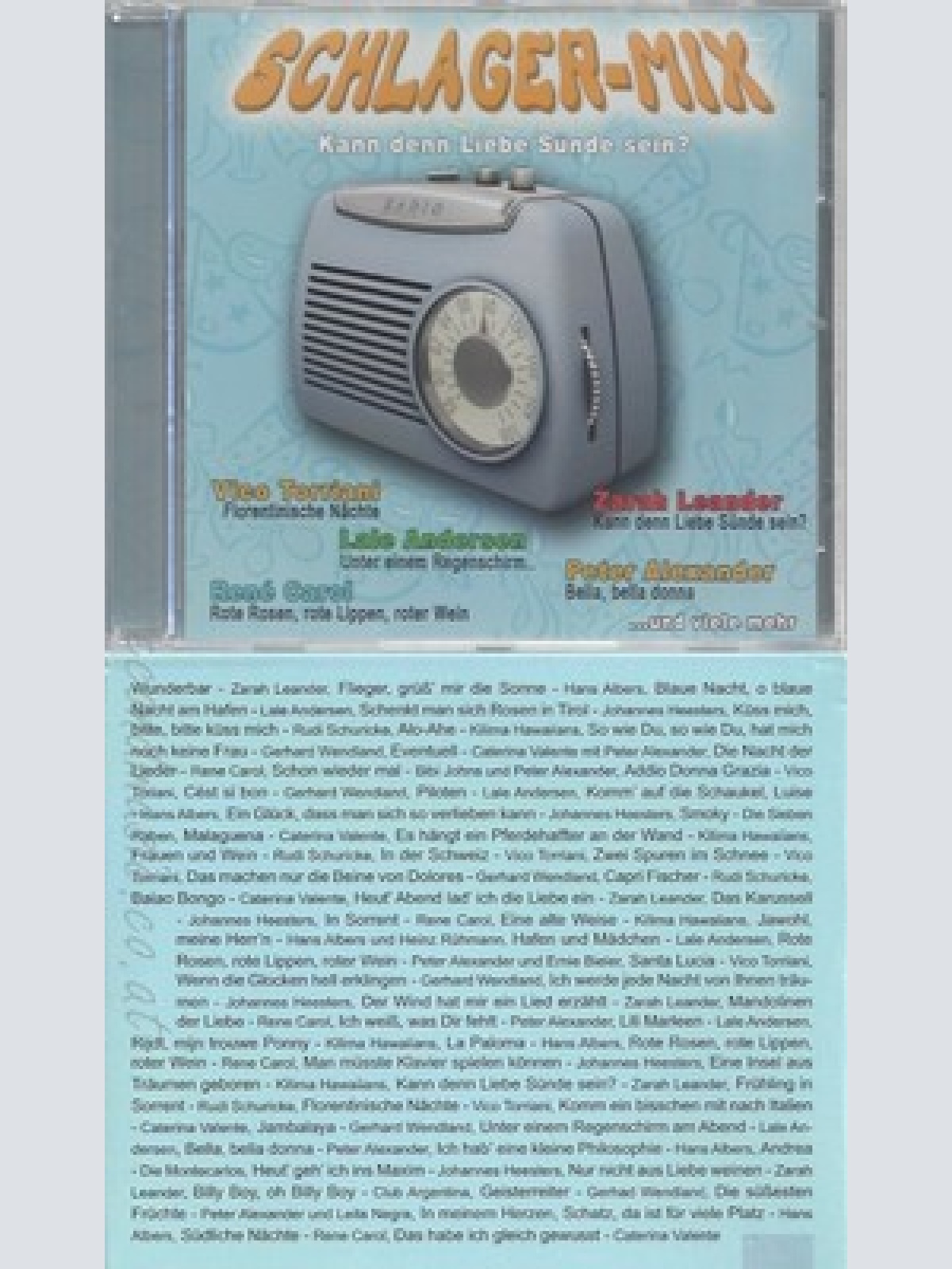 CD--VERSCHIEDENE -- --SET -- SCHLAGER-- 3 CD BOX