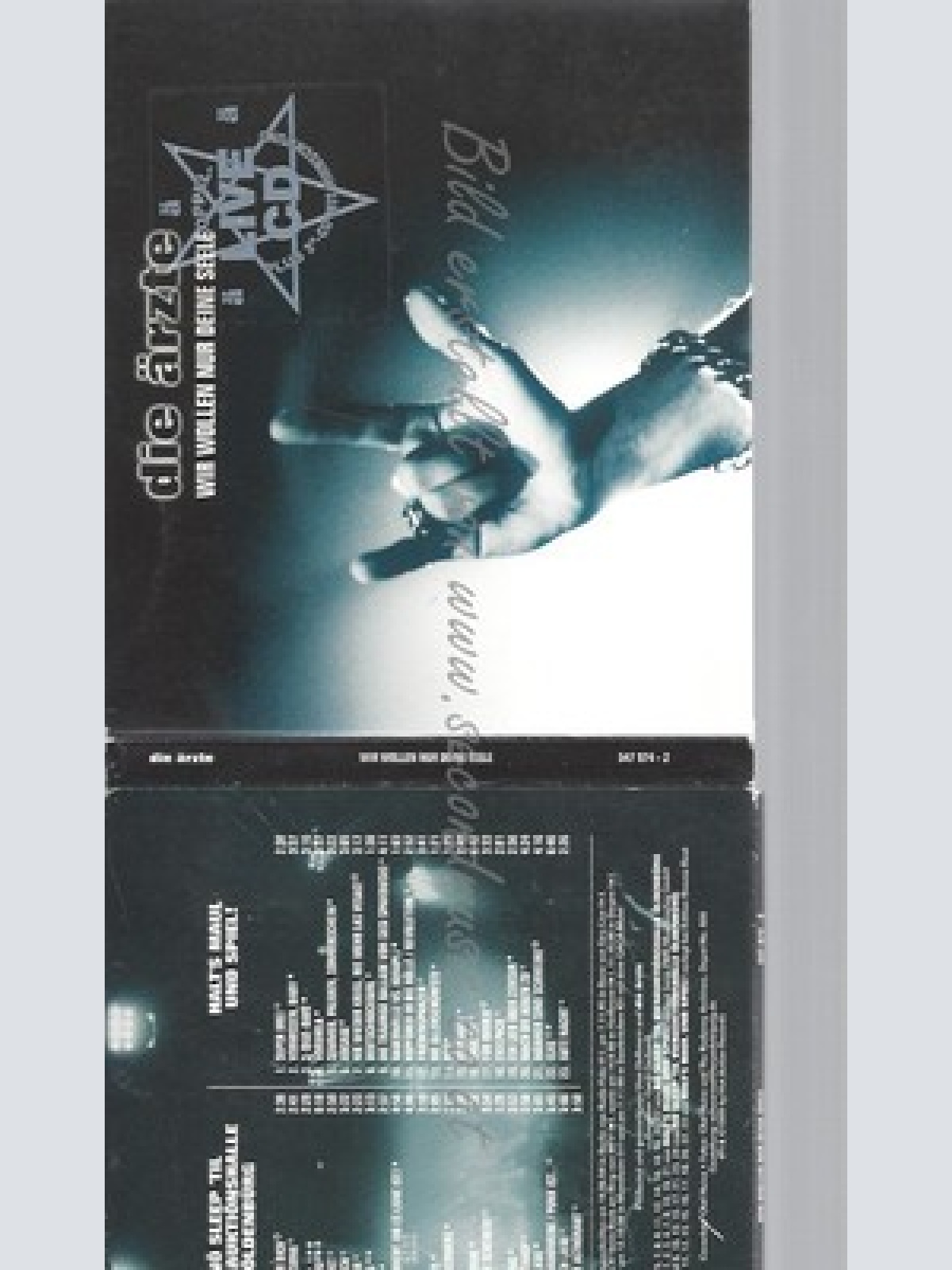 CD--DIE AERZTE -- --3CD SET -- WIR WOLLEN NUR DEINE SEELE