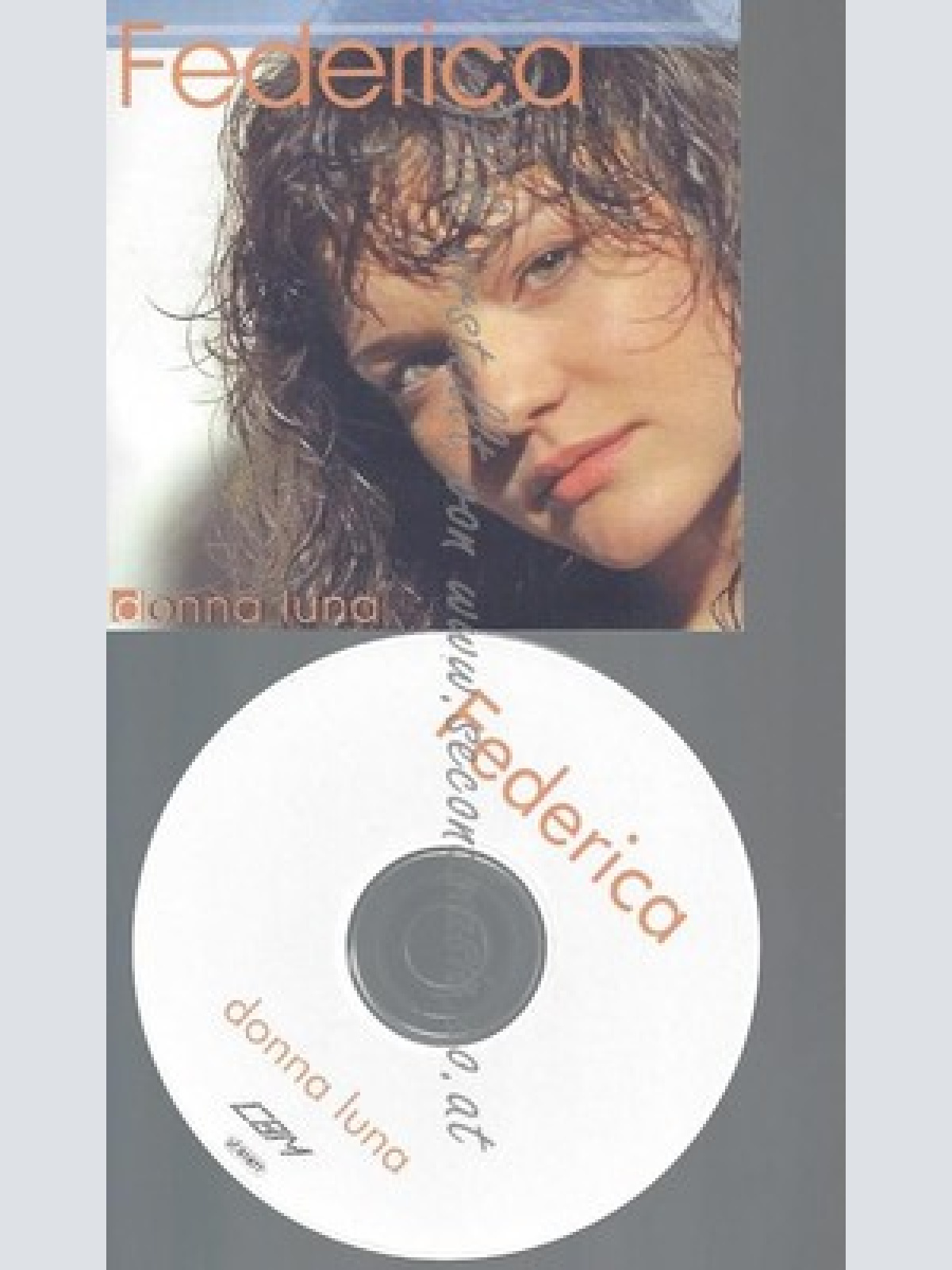 CD--PROMO--FEDERICA--DONNA LUNA