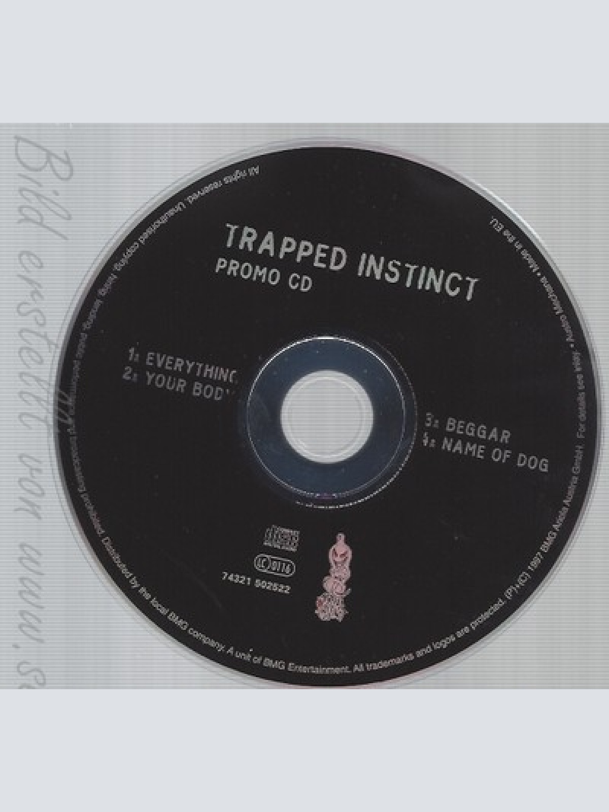 CD--TRAPPED INSTINCT--EVERYTHING--PROMO