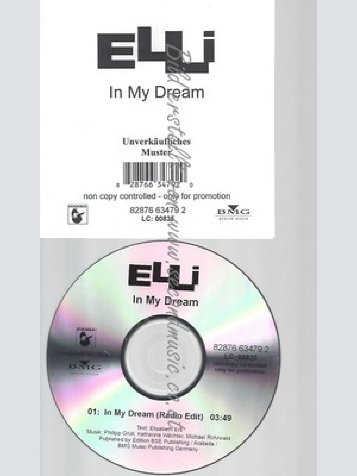 CD--PROMO--ELLI--IN MY DREAM