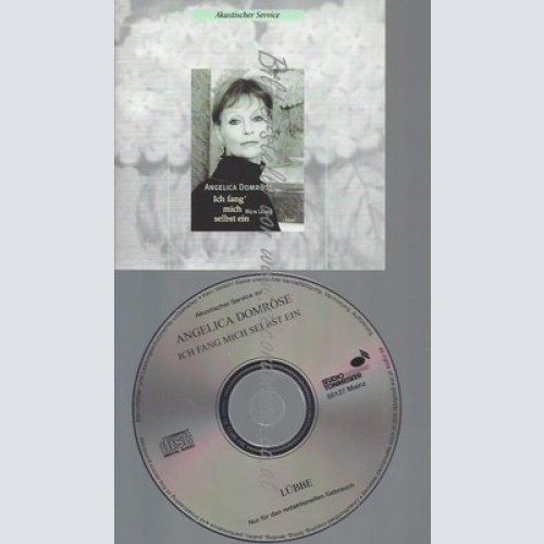 CD--PROMO--ANGELIKA DOMRÖSE--ICH FANG MICH SELBST EIN
