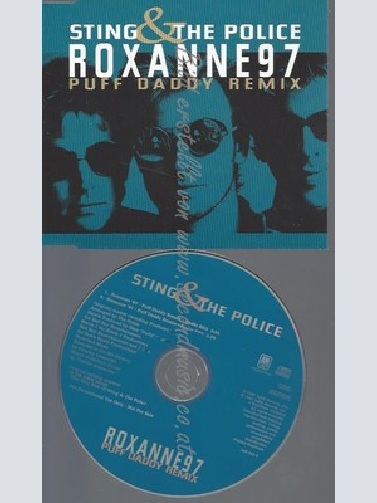 CD--PROMO--STING & THE POLICE--ROXANNE 97--2 TRACKS
