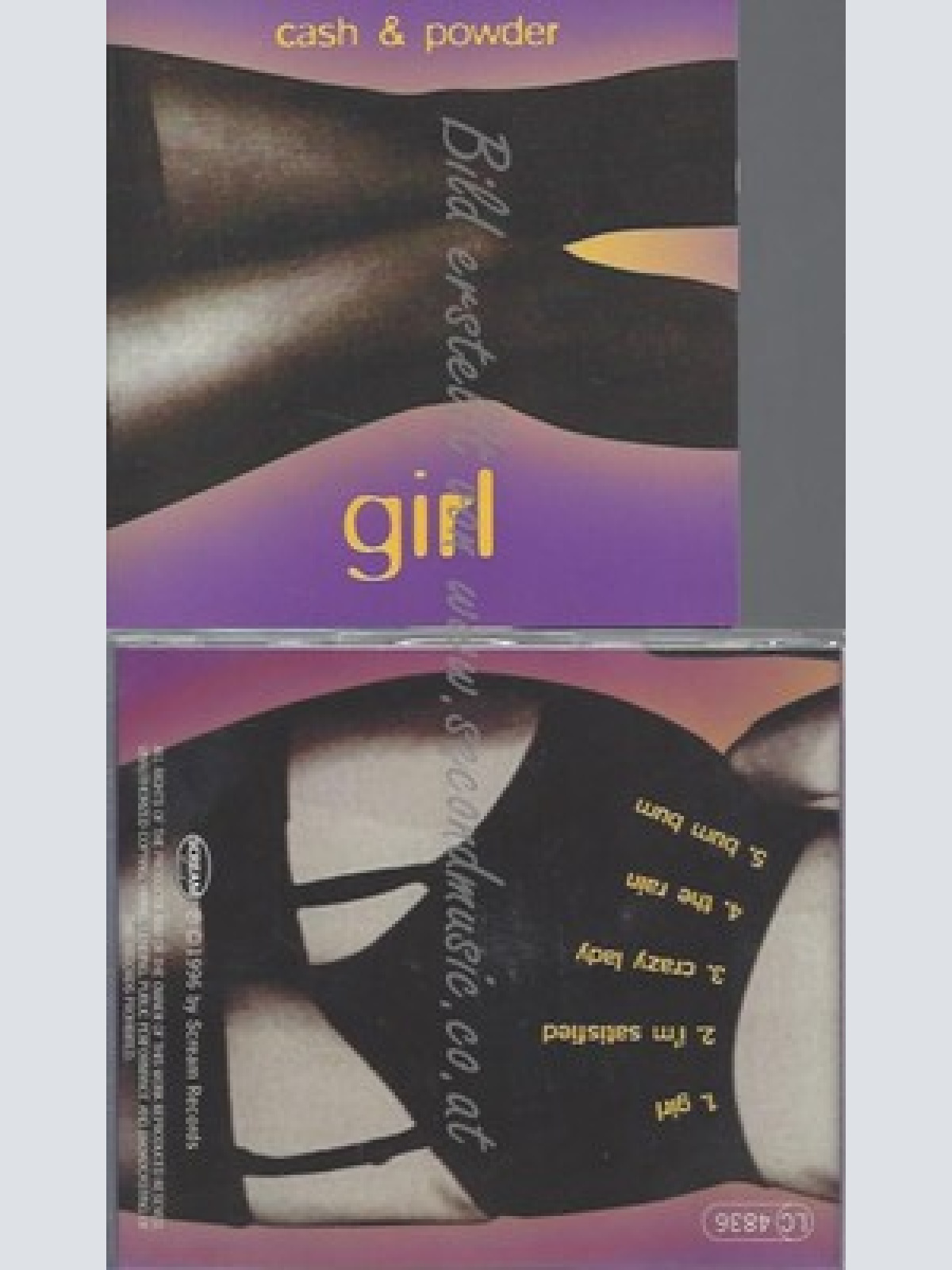 CD--CASH & POWDER--GIRL--