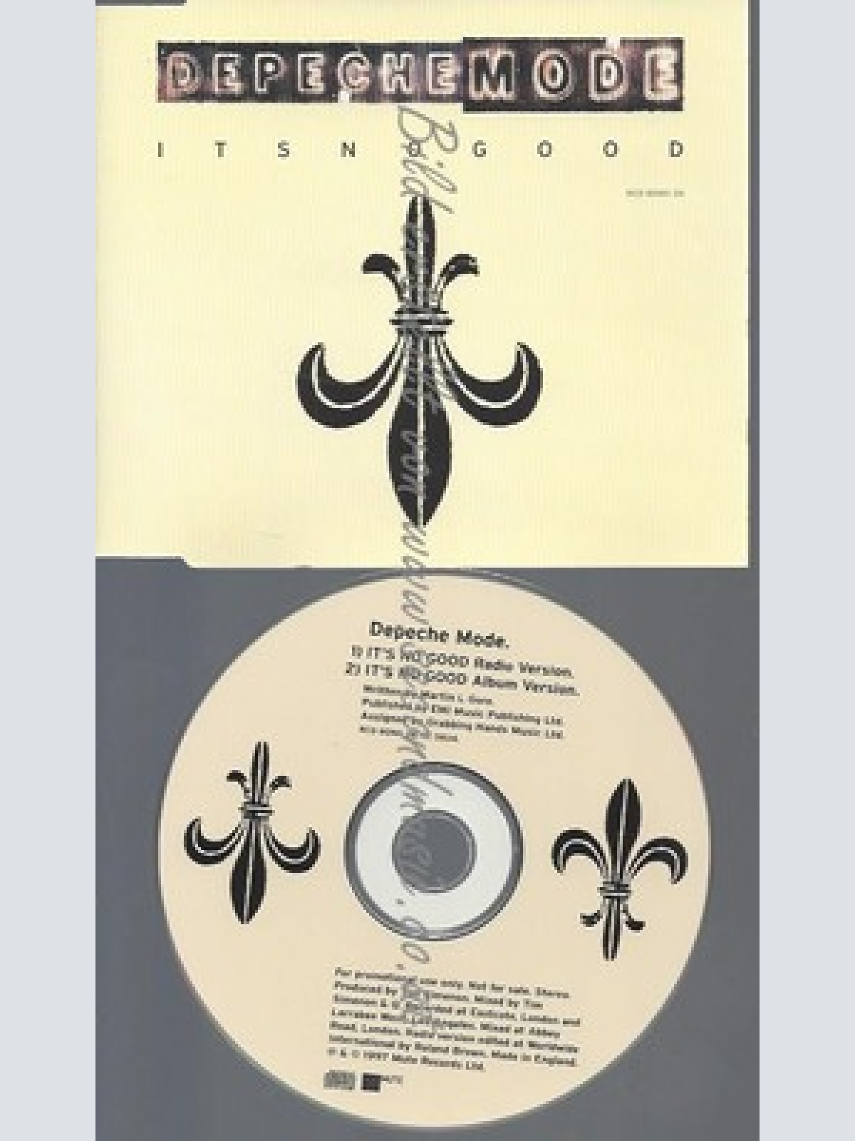 CD--PROMO--DEPECHE MODE--IST NO GOOD--RCD BONG 26