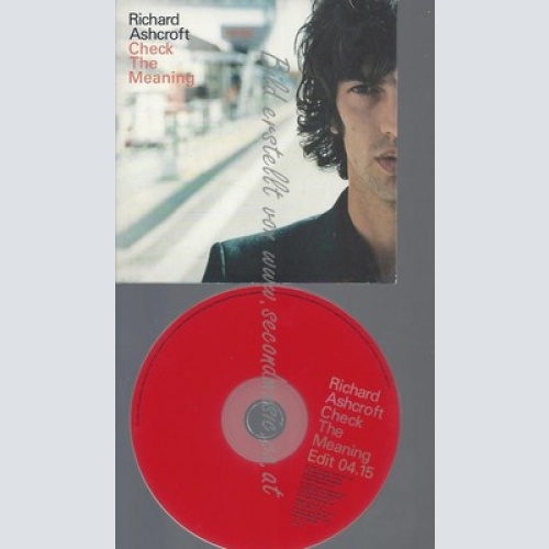 CD--PROMO--RICHARD ASHCROFT--CHECK THE MEANING