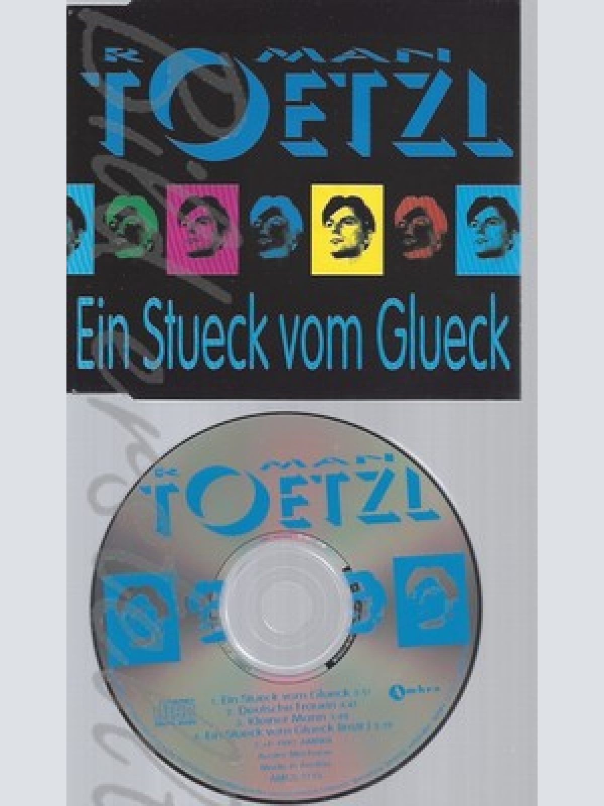CD--ROMAN TOETZL--EIN STUECK VOM GLUECK