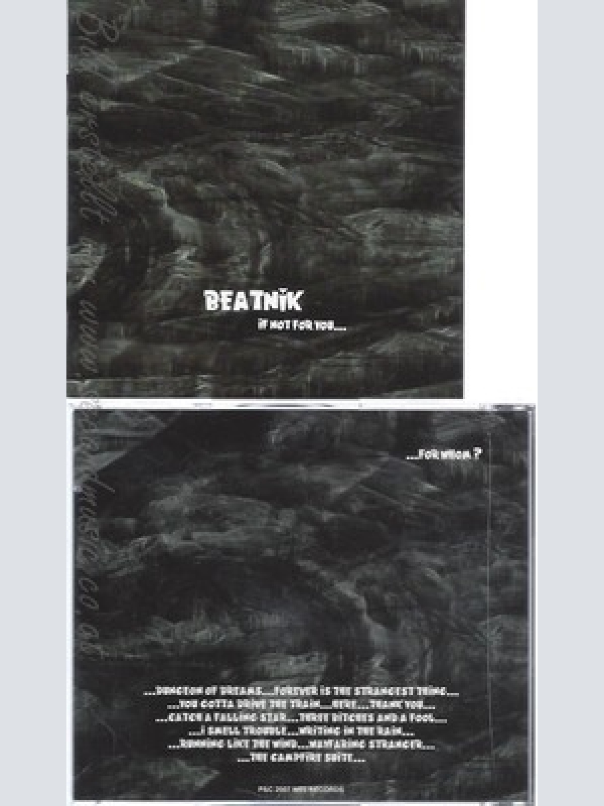 CD--BEATNIK--IF NOT FOR YOU--