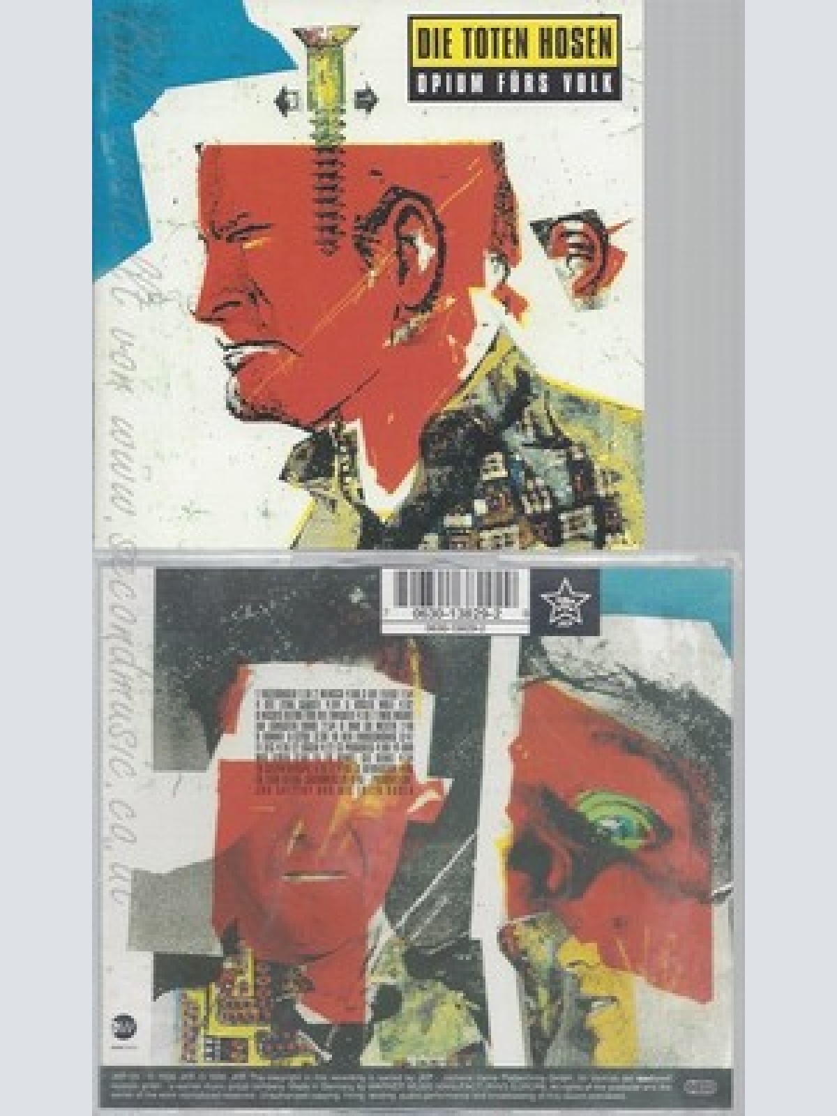 CD--DIE TOTEN HOSEN -- -- OPIUM FUERS VOLK