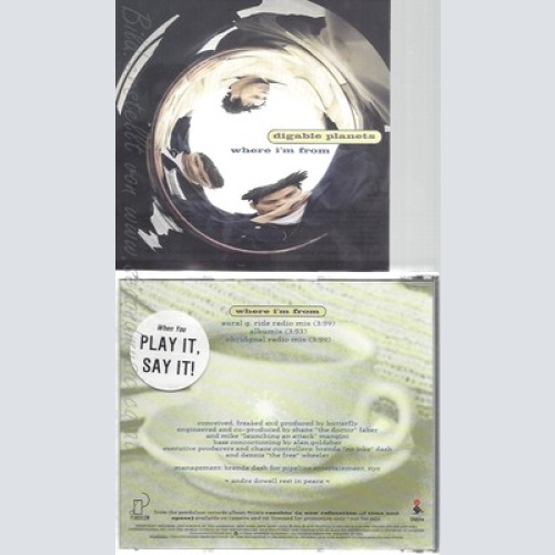 CD--DIGABLE PLANETS--WHERE I'M FROM--PROMO
