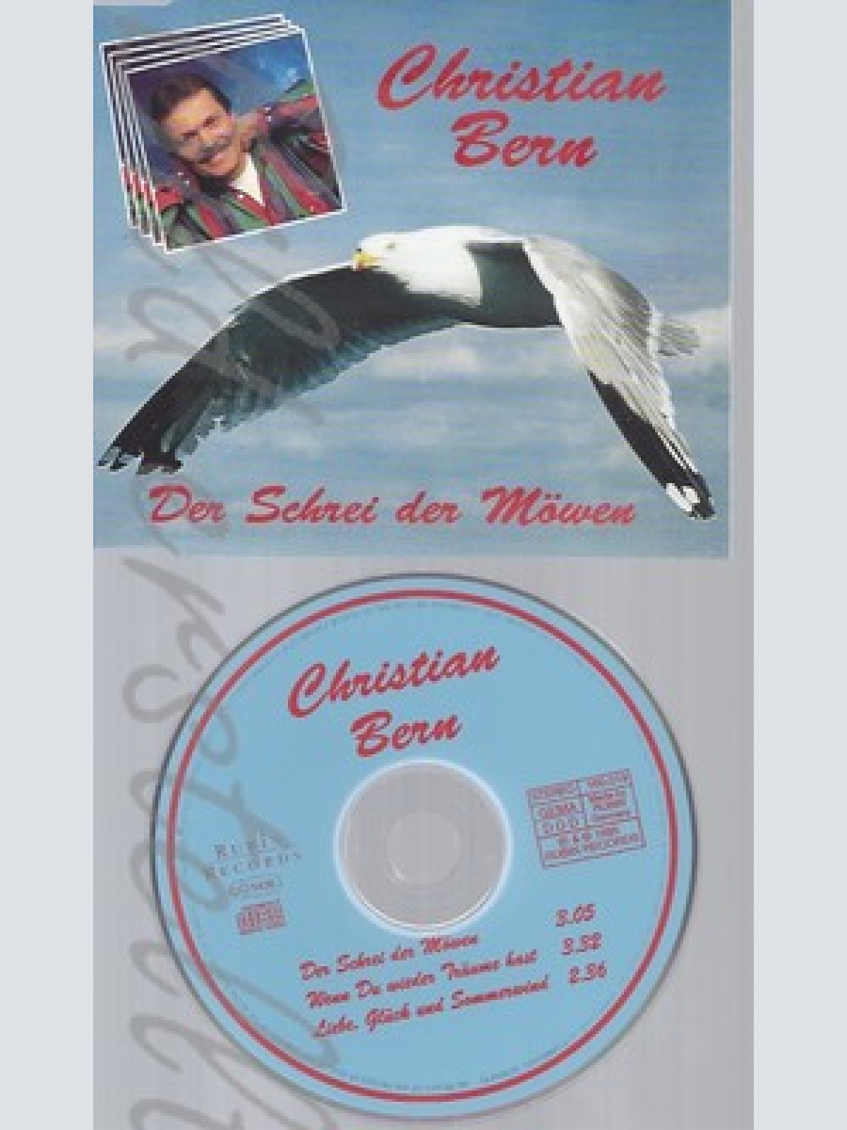 CD--CHRISTIAN BERN UND MARC ALPINA -- --- DER SCHREI DER MOEWEN