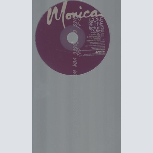 CD--PROMO--MONICA--GONE BE FINE --FEAT OUTKAST