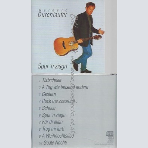 CD--GERHARD DURCHLAUFER--SPURN ZIAGN--