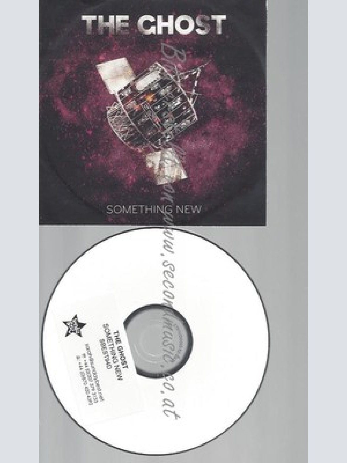 CD--PROMO--THE GHOST--SOMETHING NEW