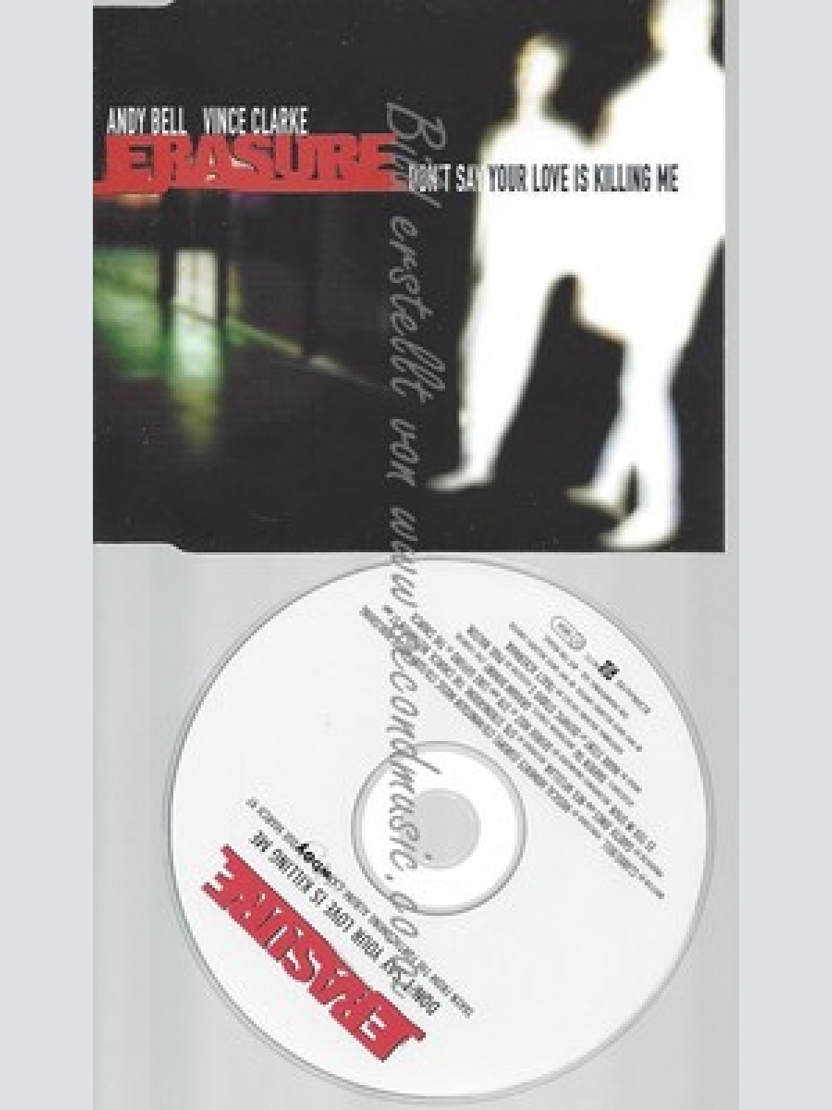 CD--PROMO--ERASURE--DON'T SAY YOUR LOVE IS KILLING ME