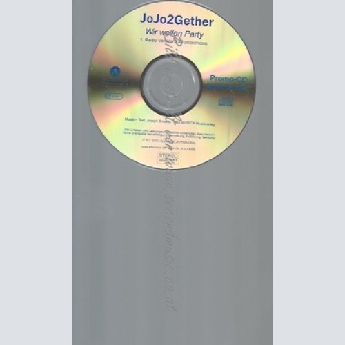 CD--PROMO--JOJO2GETHER--WIR WOLLEN PARTY