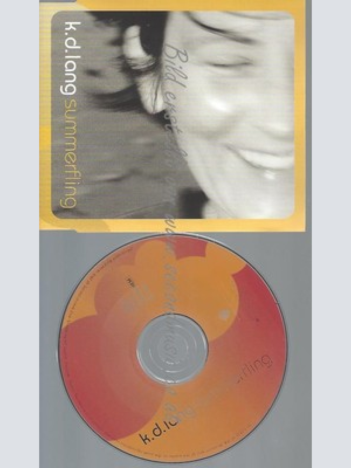 CD--PROMO--K D LANG--SUMMERFLING