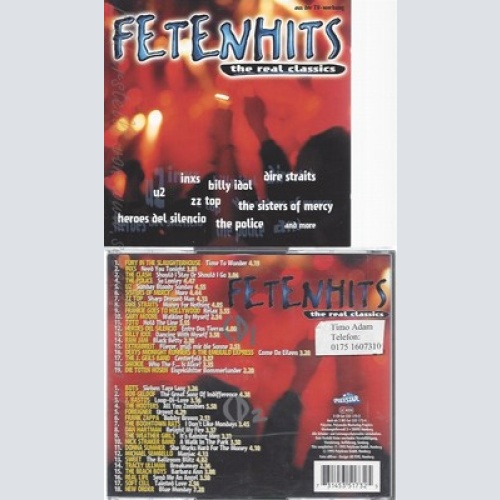 CD--VARIOUS -- --CD -- FETENHITS - THE REAL CLASSICS