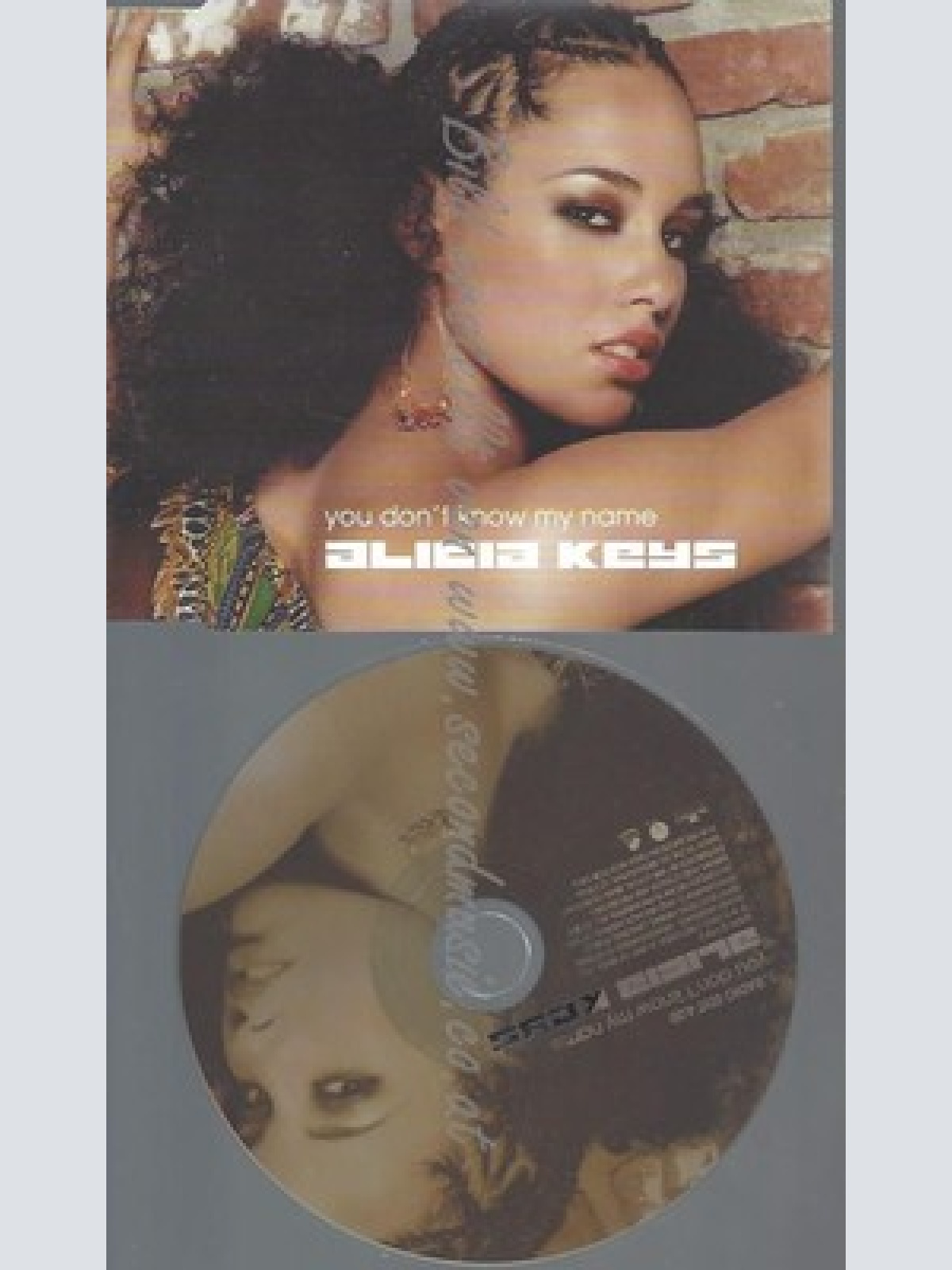CD--PROMO--ALICIA KEYS--YOU DON'T KNOW MY NAME--1TRACK
