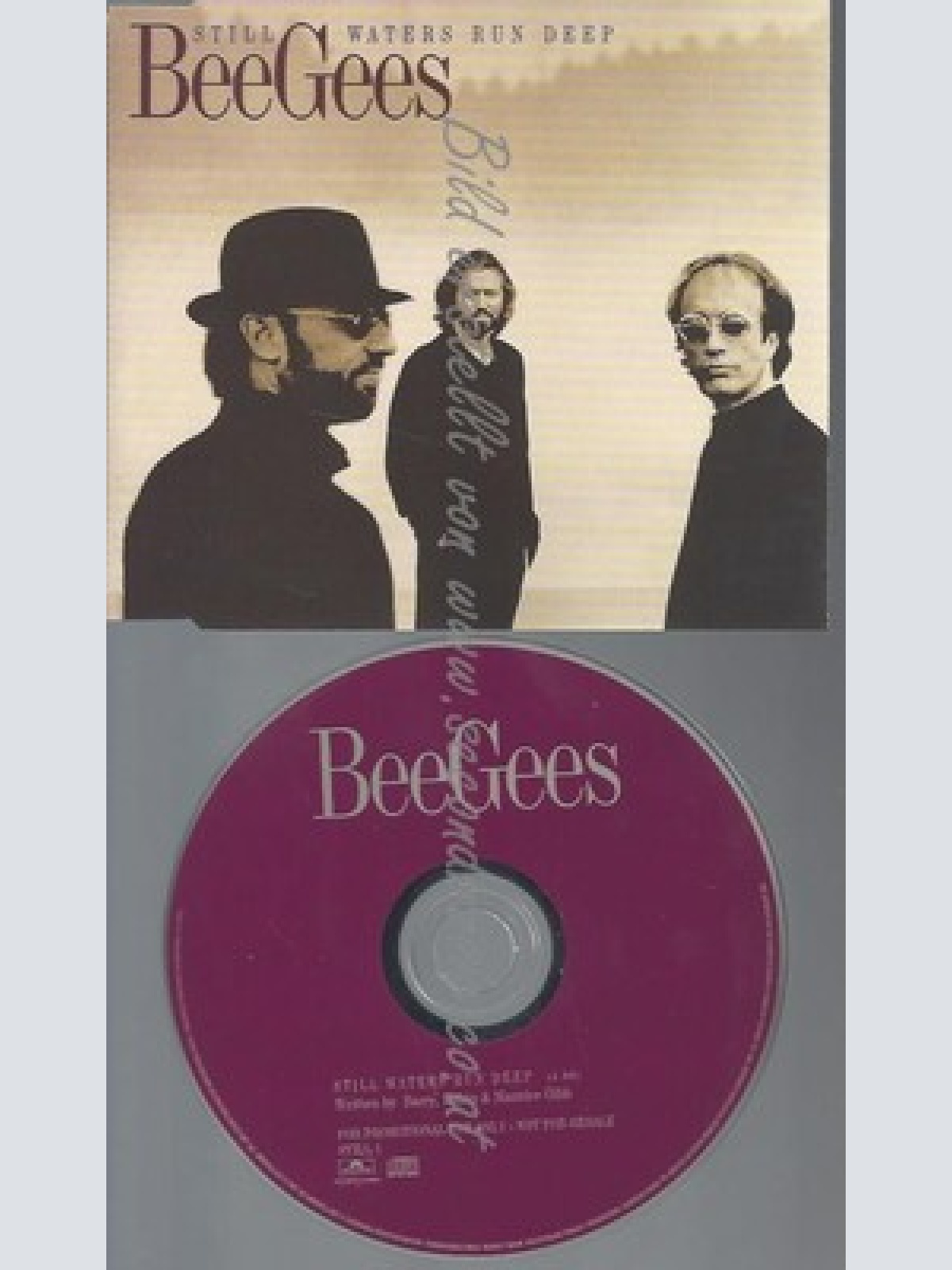 CD--PROMO--BEE GEES--STILL WATERS RUN DEEP--1 TRACK
