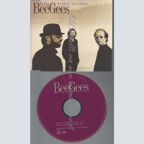 CD--PROMO--BEE GEES--STILL WATERS RUN DEEP--1 TRACK
