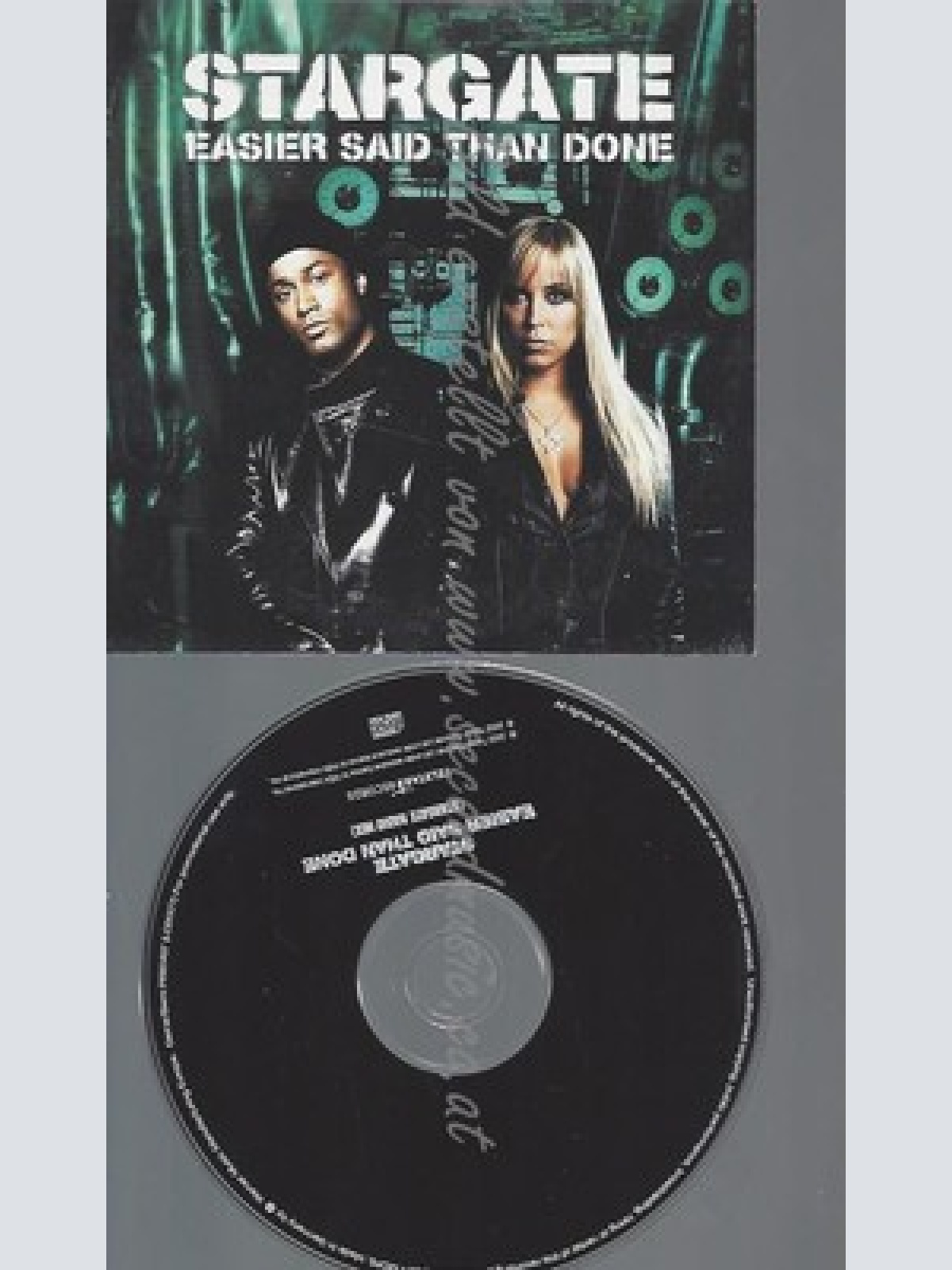 CD--PROMO--STARGATE--EASIER SAID THAN DONE--1 TR