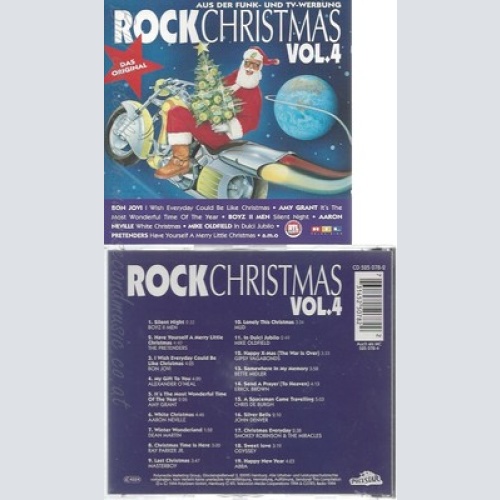 CD--VARIOUS -- -- ROCK CHRISTMAS VOL. 4