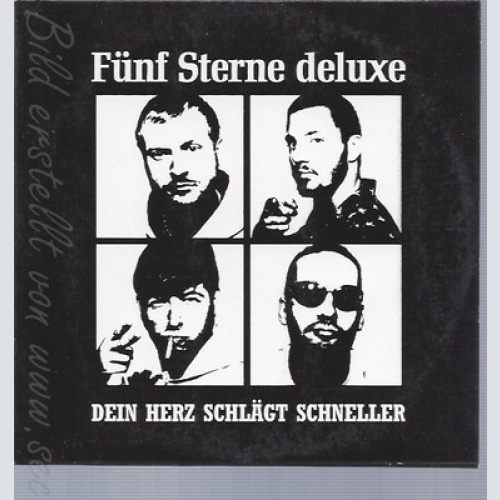 CD--FÜNF STERNE DELUXE -- --- DEIN HERZ SCHLÄGT SCHNELLER --PROMO--CARDSLEEVE--