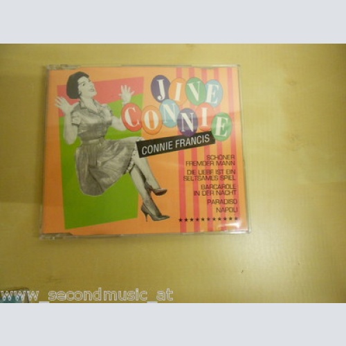 MAXI CD--JIVE CONNIE--CONNIE FRANCIS--3 TRACKS