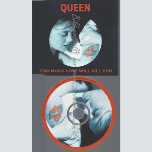 CD--PROMO--QUEEN--TOO MUCH LOVE WILL KILL YOU-4 TRACKS
