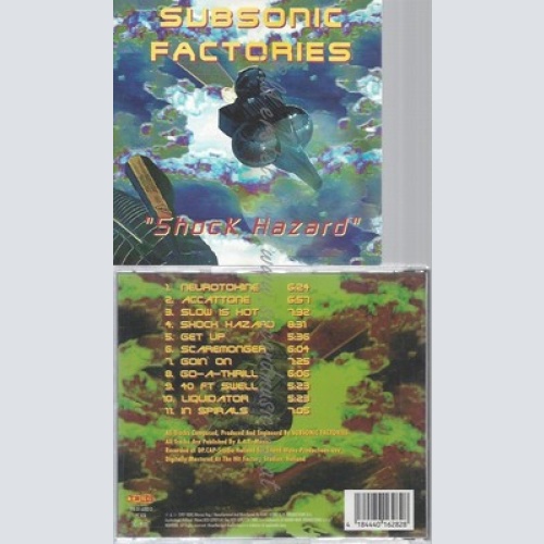 CD--DIVERSE -- SUBSONIC ACTORIES-- SHOCK HAZARD