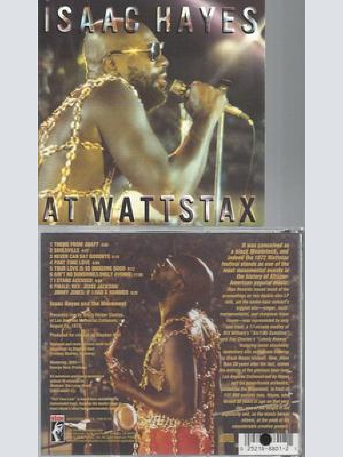 CD--ISAAC HAYES -- -- AT WATTSTAX