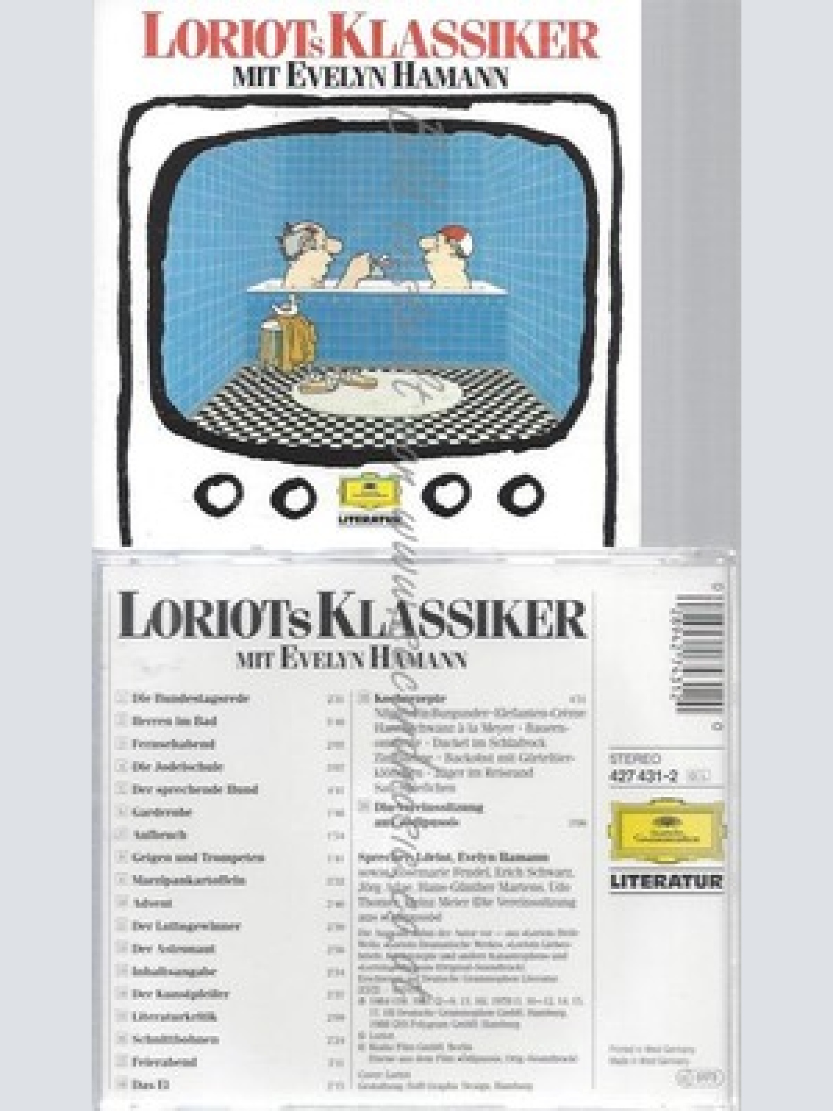 CD--LORIOT, EVELYN HAMANN UND LORIOT -- -- -- LORIOT'S KLASSIKER