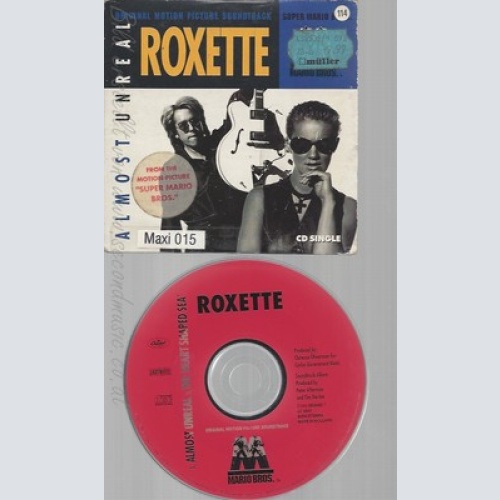 CD--HE HEART SHAPED SEA -- / ROXETTE --- ALMOST UNREAL