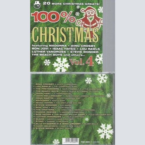 CD--VARIOUS, BING CROSBY, THE PRETENDERS UND JOHN MELLENCAMP -- -- 100 % CHRISTM