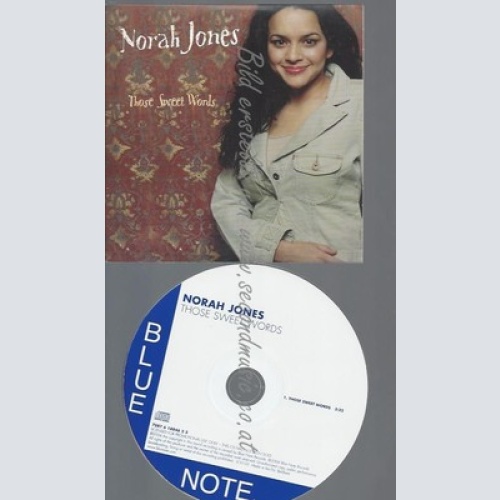 CD--PROMO--NORAH JONES--THOSE SWEET WORDS
