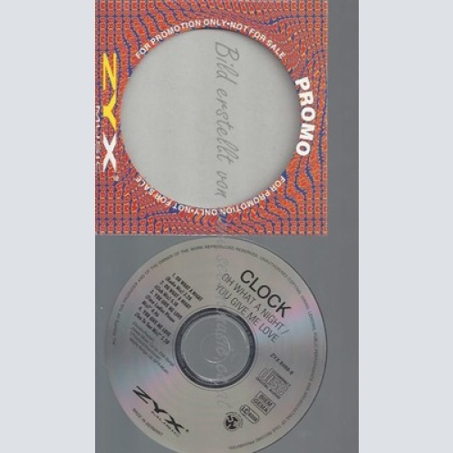 CD--PROMO--CLOCK--OH WHAT A NIGHT