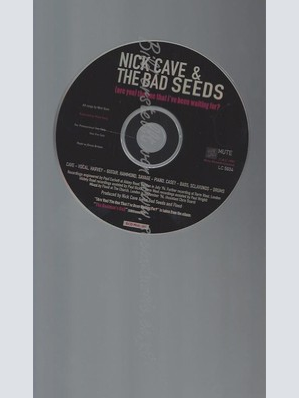 CD--PROMO--NICK CAVE & THE BAD SEEDS--ARE YOU THE ONE THAT I'VE BEEN WAITING FOR