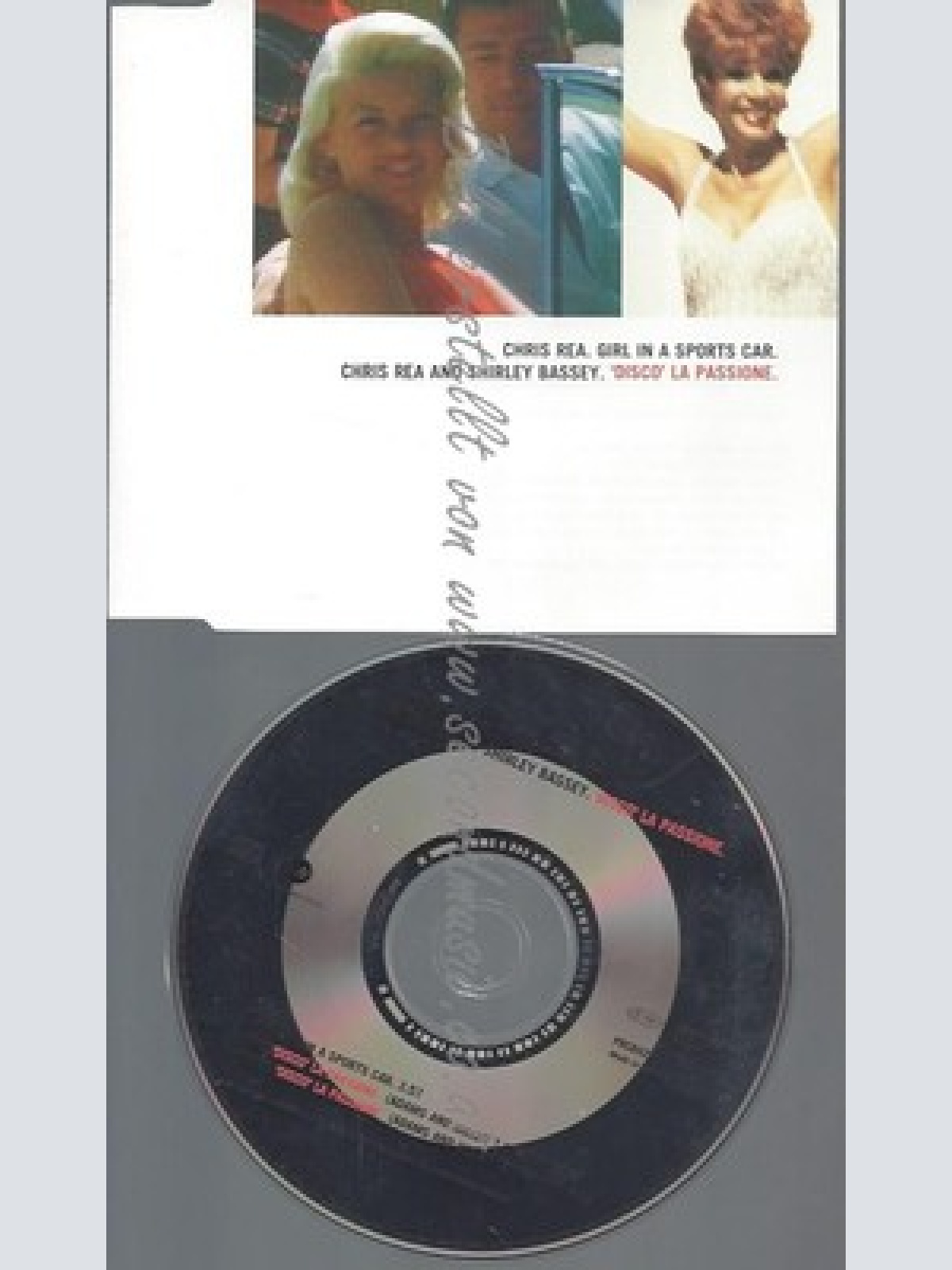 CD--PROMO--CHRIS REA--GIRL IN A SPORTS CAR--3 TRACKS