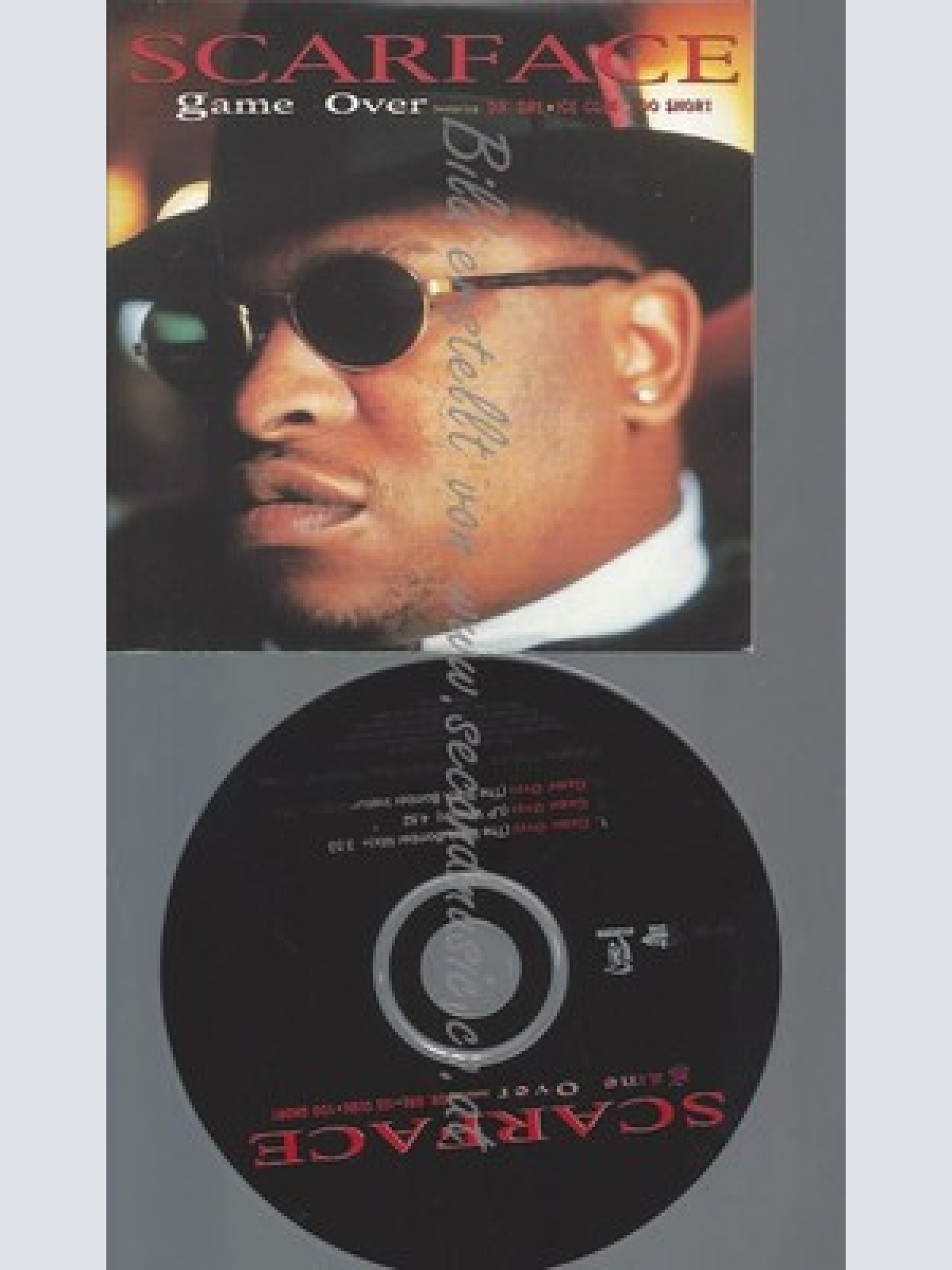 CD--PROMO--SCARFACE--GAME OVER--3 TRACKS