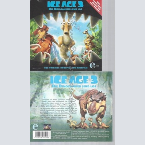 CD--ICE AGE -- -- ICEAGE 3-ORIGINAL HOERSPIEL ZUM KINOFILM