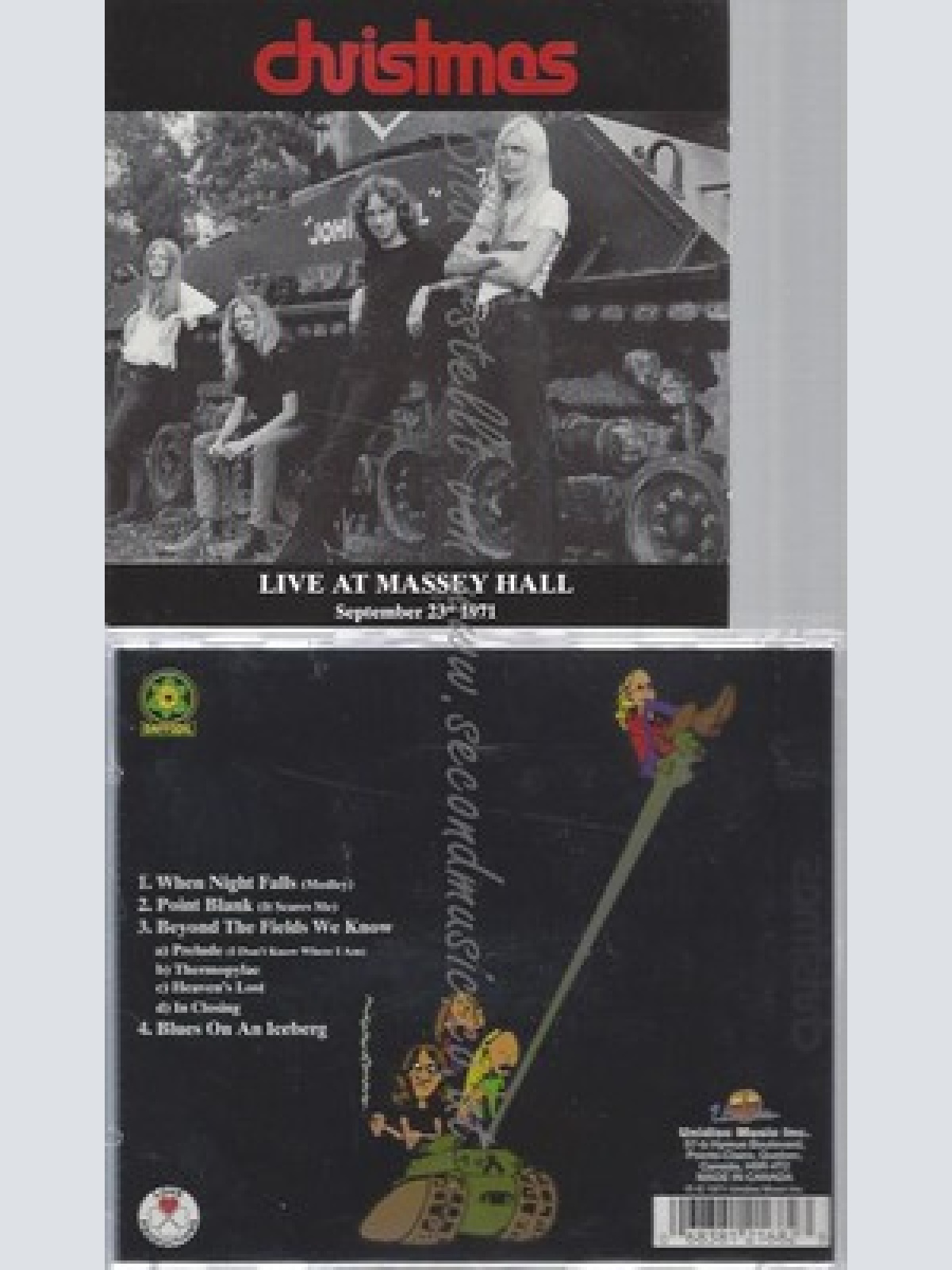 CD--CHRISTMAS -- --- LIVE AT THE MASSEY HALL