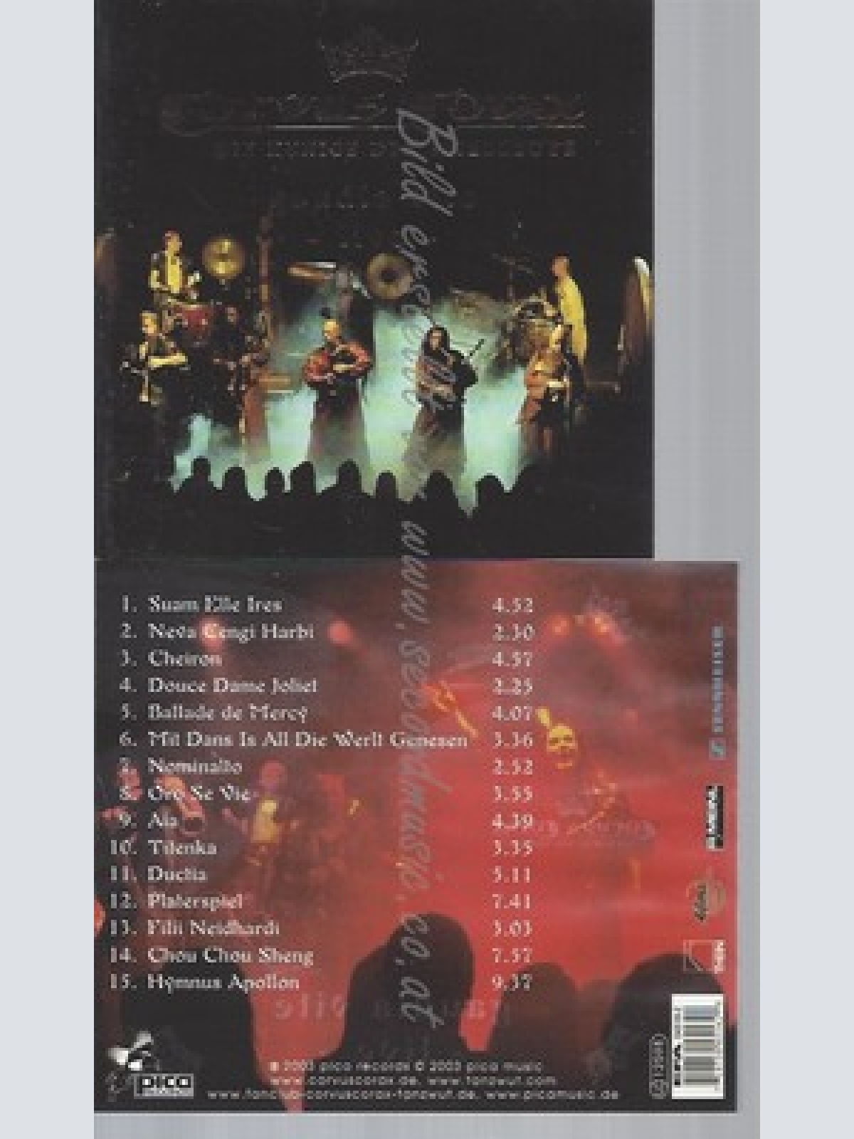 CD--CORVUS CORAX -- -- GAUDIA VITE --